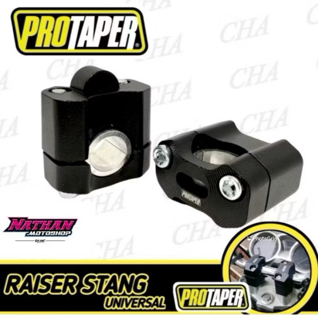 Jual raiser riser stang fatbar standar protaper cnc / peninggi stang ...