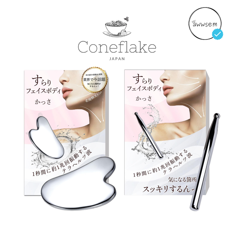 Jual Coneflake Slender Cassa Plate Gua Sha Terahertz Original Japan ...