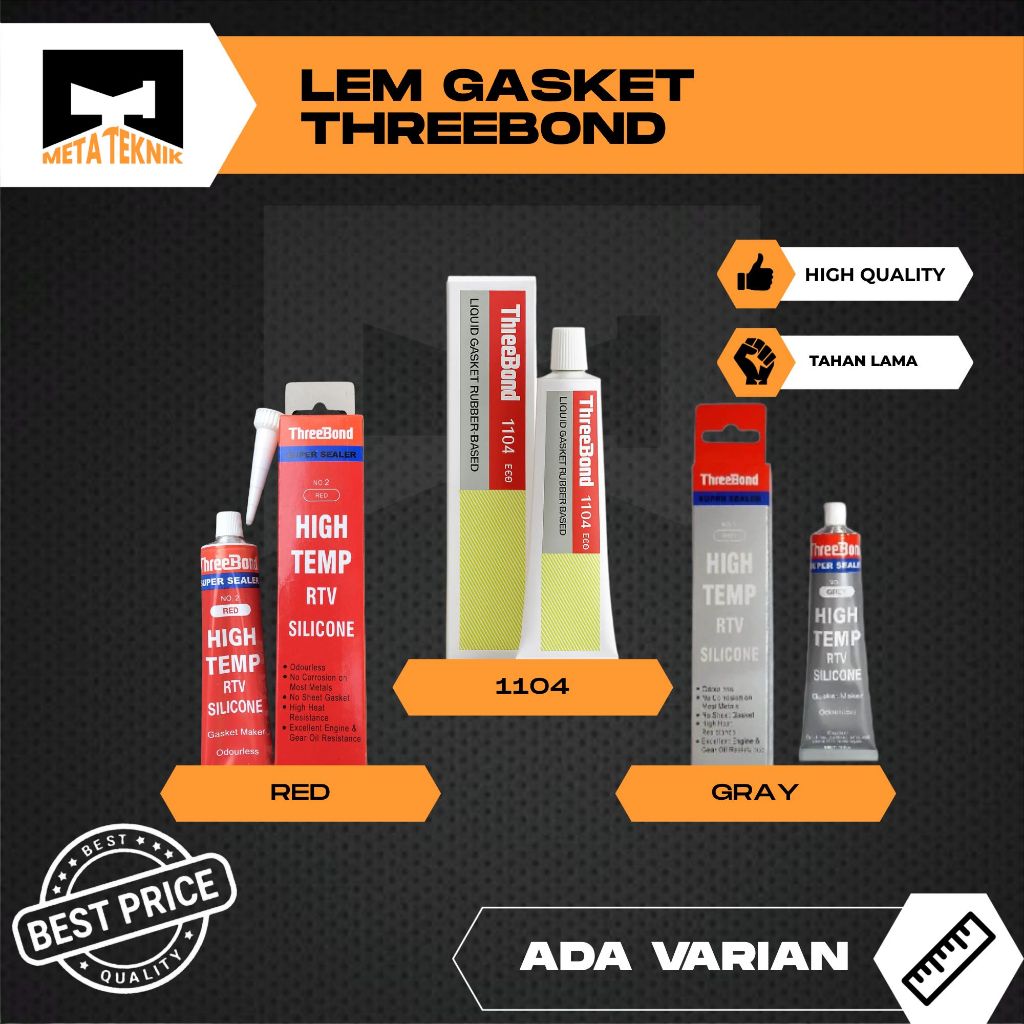 Jual Lem Threebond Terlengkap & Harga Terbaru Juli 2026 | Shopee Indonesia