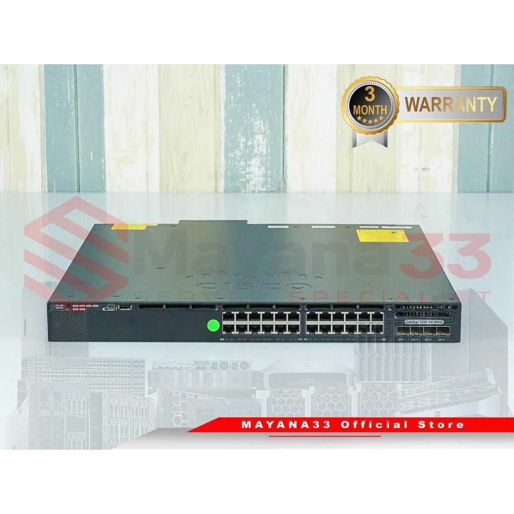 Jual Switch Cisco Catalyst 3650 WS-C3650-24TS-E 24 Port Gigabit 4 Port ...