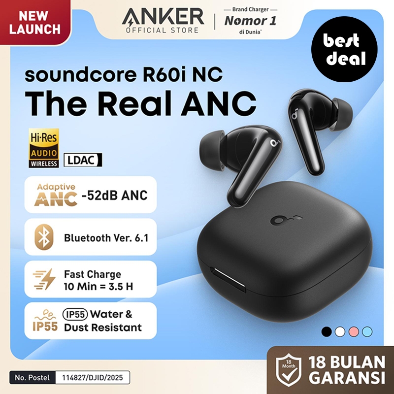 Jual Anker Soundcore R60i NC Real-Time AI Translation Adaptive Noise ...