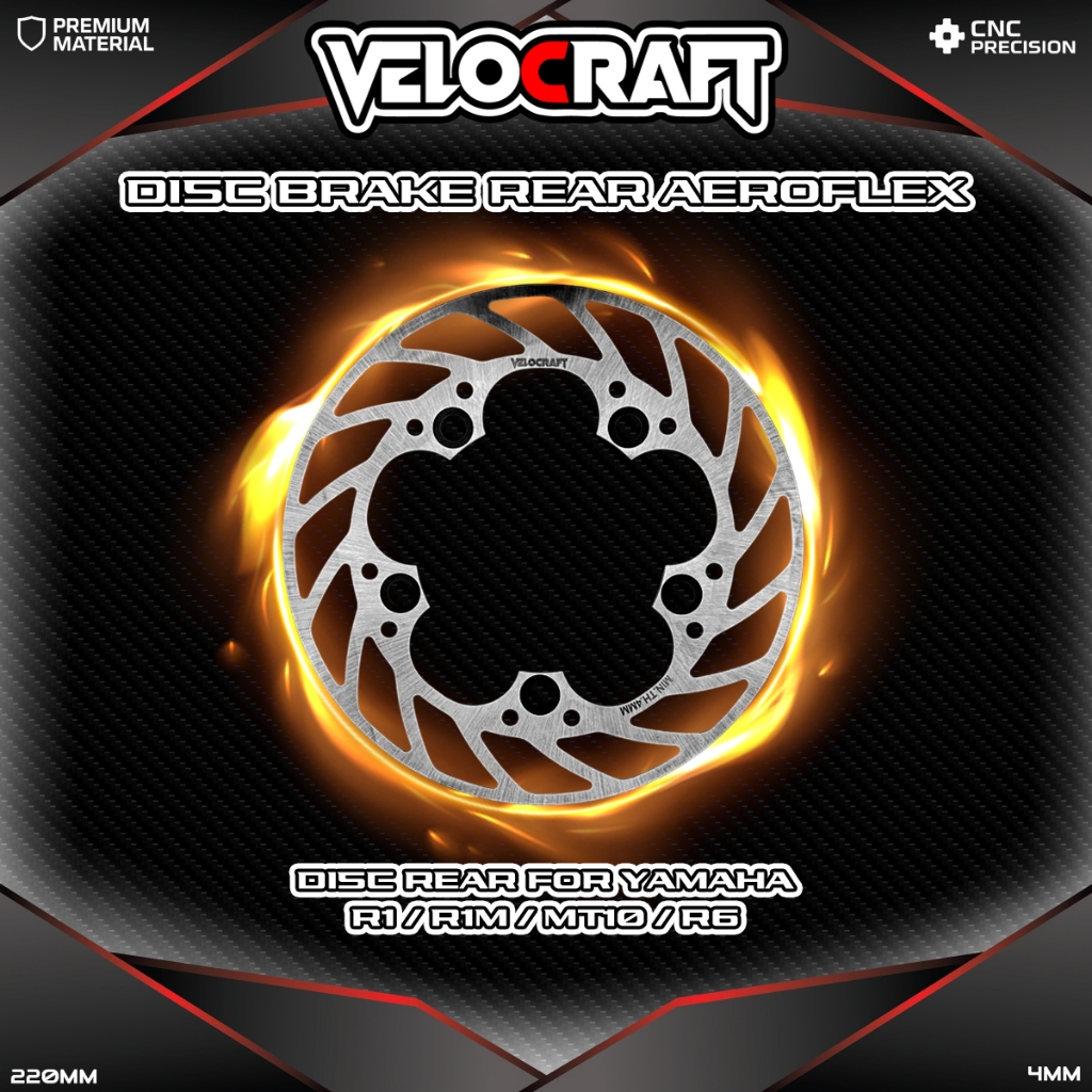 Jual Velocraft Disc Brake Belakang Aeroflex Piringan Disc Cakram Rear ...