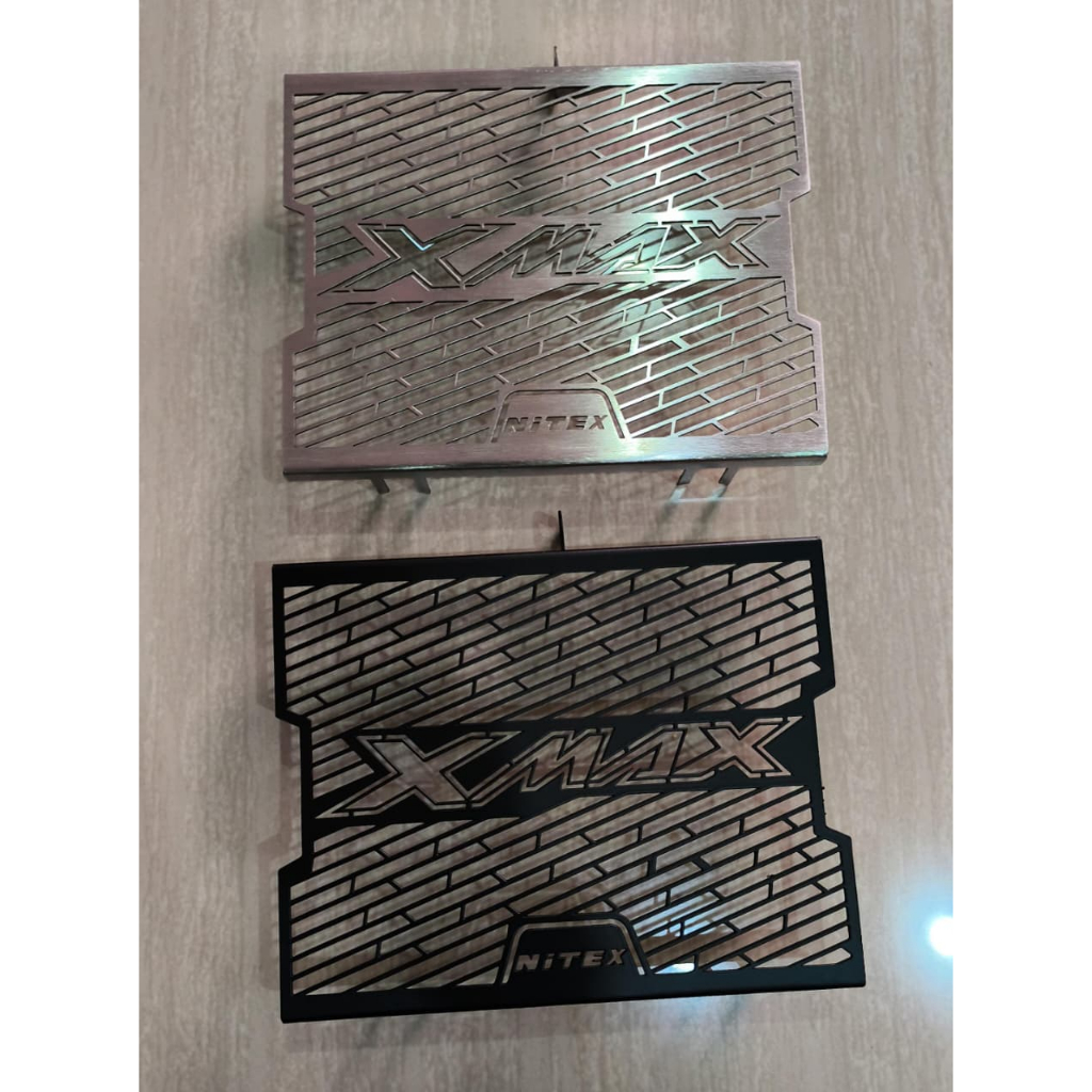 Jual NITEX Cover / Tutup Radiator XMAX Alumunium Anti Karat | Shopee ...