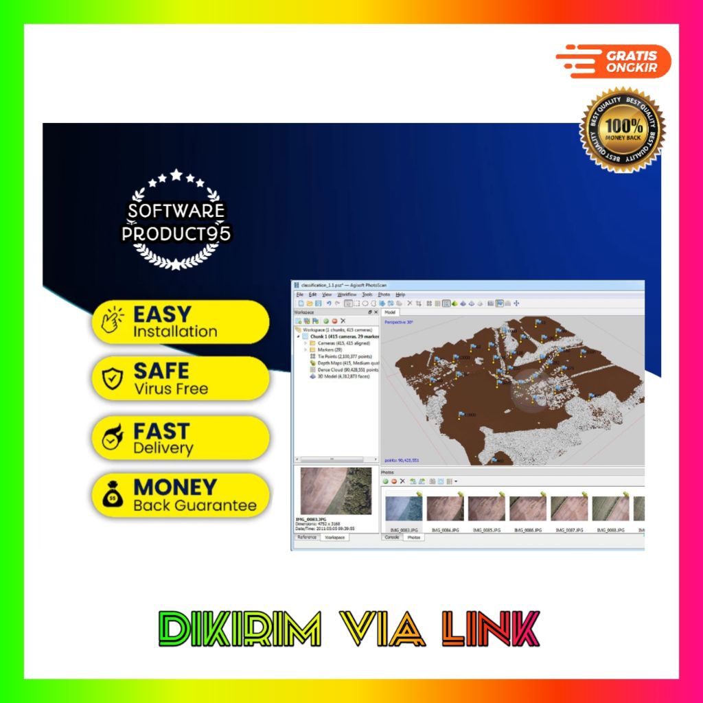 Jual Agisoft Metashape Professional 2.3 Lifetime | Shopee Indonesia