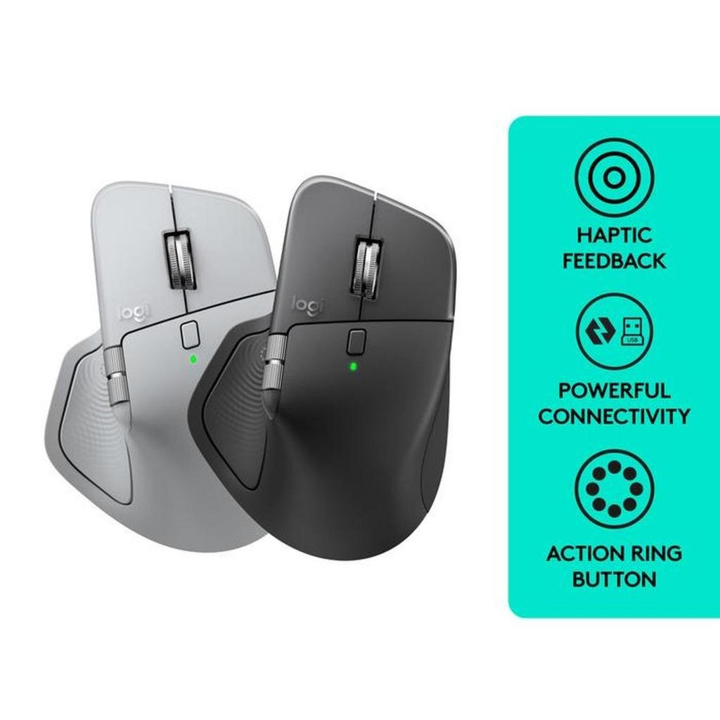 Jual Logitech MX Master 4 Wireless Bluetooth Mouse Ergonomis with ...