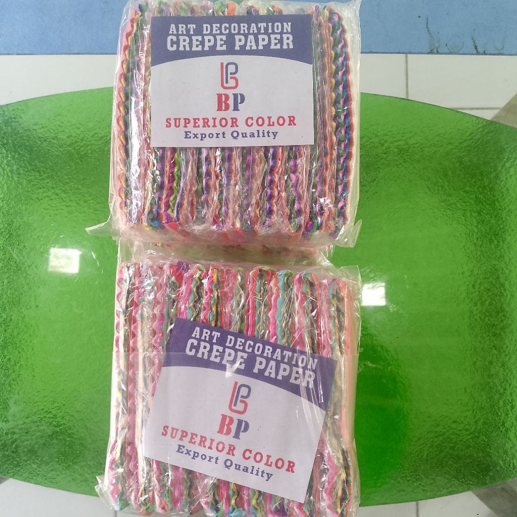 Jual kertas krep 1 pack isi 10 pcs | Shopee Indonesia