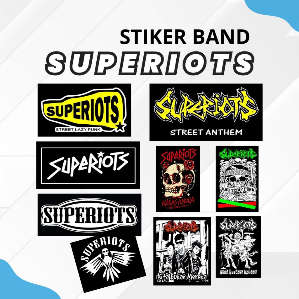 Jual SUPERIOTS (punk) Sticker Stiker | Shopee Indonesia