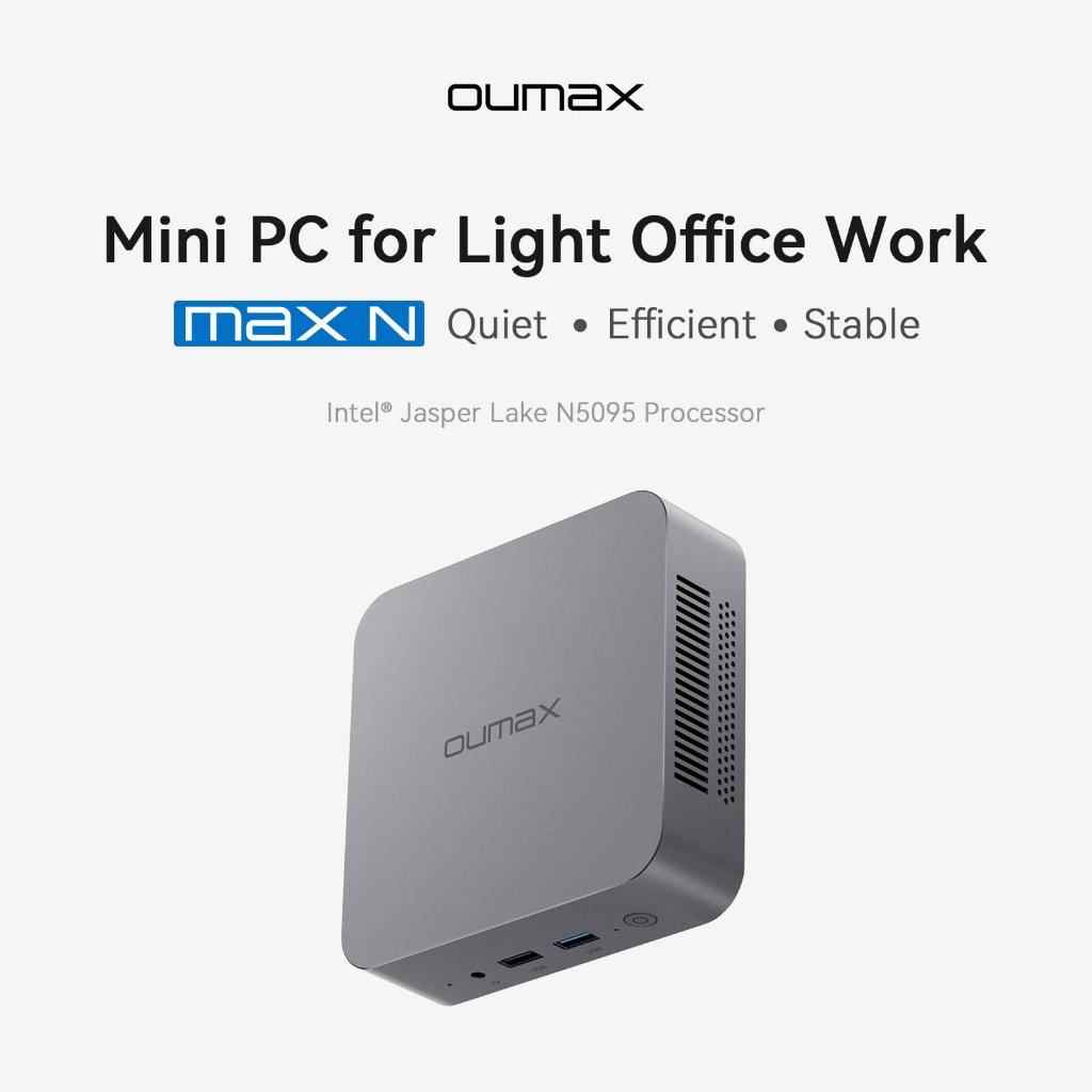 Beelink MINI PC OUMAX N5 N5095 Jasper Lake RAM DDR4 8GB dan ROM 128GB/256GB SSD Windows 11 Pro