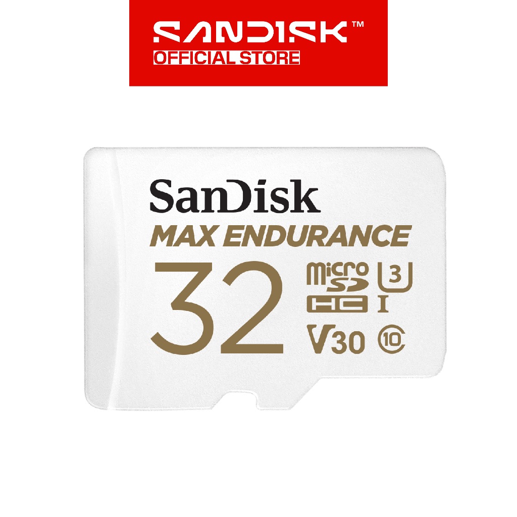 SANDISK microSDHC / microSDXC Max Endurance 32GB / 64GB / 128GB / 256GB for CCTV IP Cam 4K Video Monitoring (2)