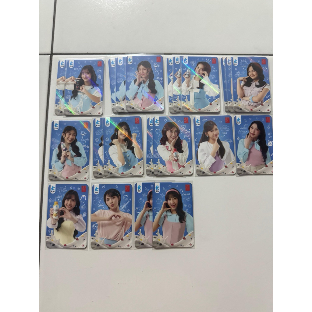 Jual [READY STOCK] photocard kin yogurt x jkt48 gracia freya christy ...