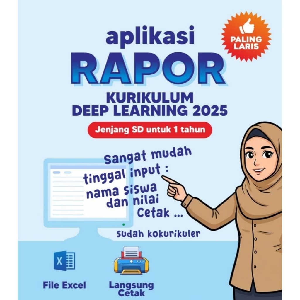 Jual RAPORT DEEP LEARNING SD | Shopee Indonesia