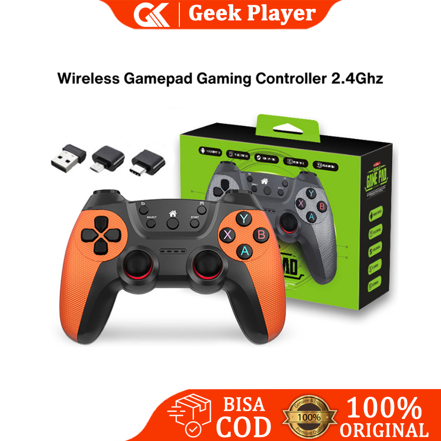 Jual [ COD ]Gamepad Wireless Doubles 2.4G For Windows PC HP Android ...