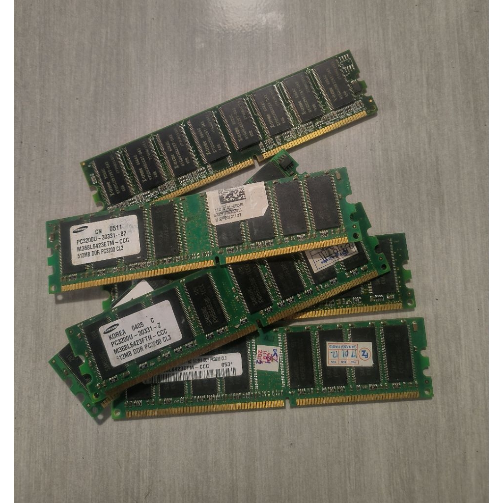 Jual Ram Memory DDR1 Double IC non check | Shopee Indonesia