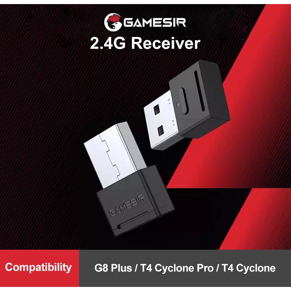 Jual GameSir USB Receiver 2.G Wireless Dongle for X5S / G8 Plus / T4 ...