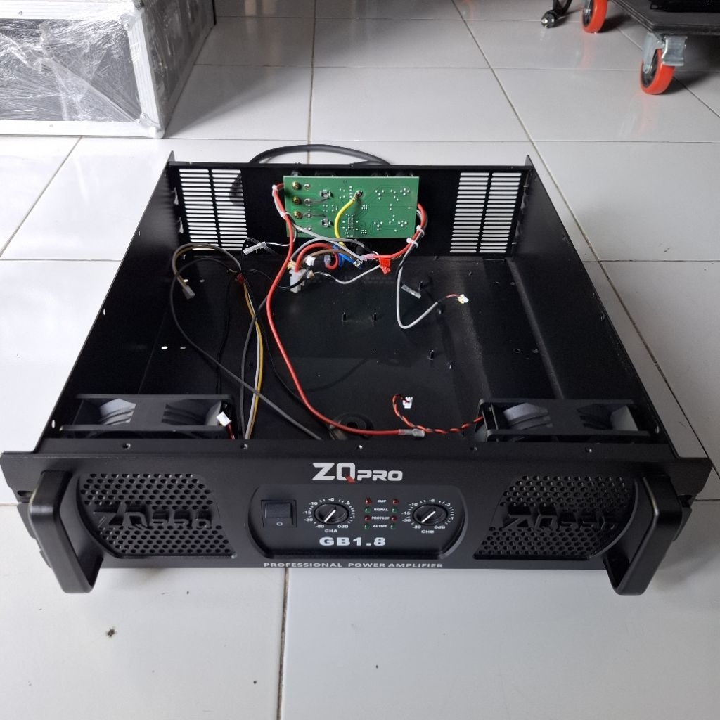 Jual Promo Obral Box Power Amplifier BU Body 3U 2 CH Klas GB komplit ...