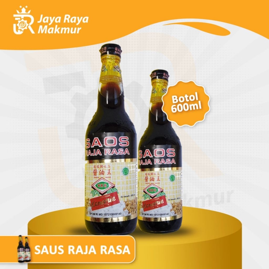 Jual Saus Raja Rasa KKK 600ml – Saus Serbaguna Premium Asli Indonesia ...
