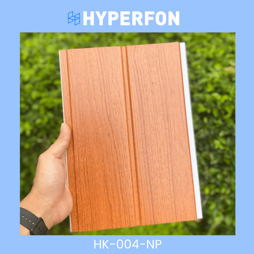 Jual Hyperfon Plafon PVC Premium Serat Kayu Doff Tebal 8mm Per 1 Lembar ...