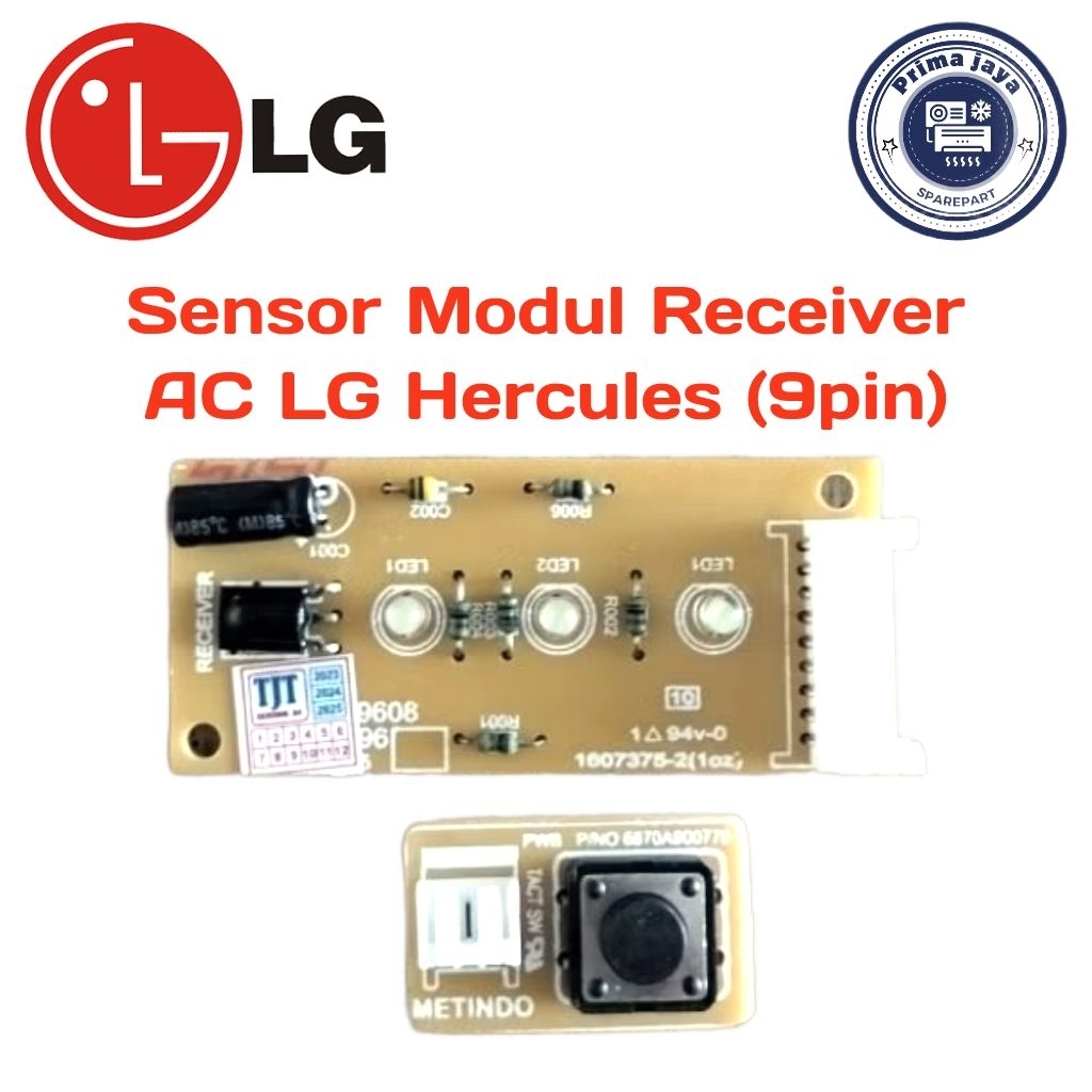 Jual Sensor Modul PCB AC LG Hercules Sensor Receiver LG Hercules 9pin ...