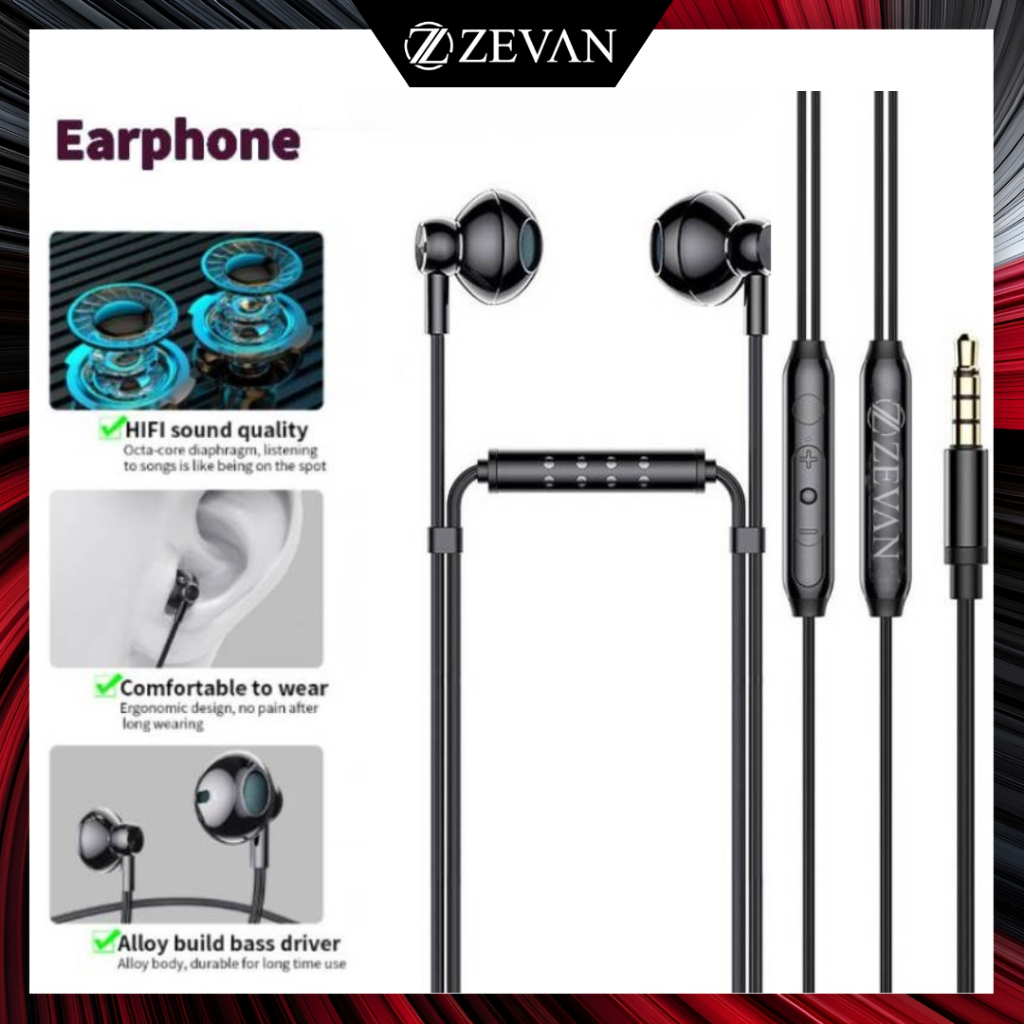 Jual ZEVAN Headset Gaming ZEVAN Mic Ganda Half In-Ear Hifi Stereo Bass ...