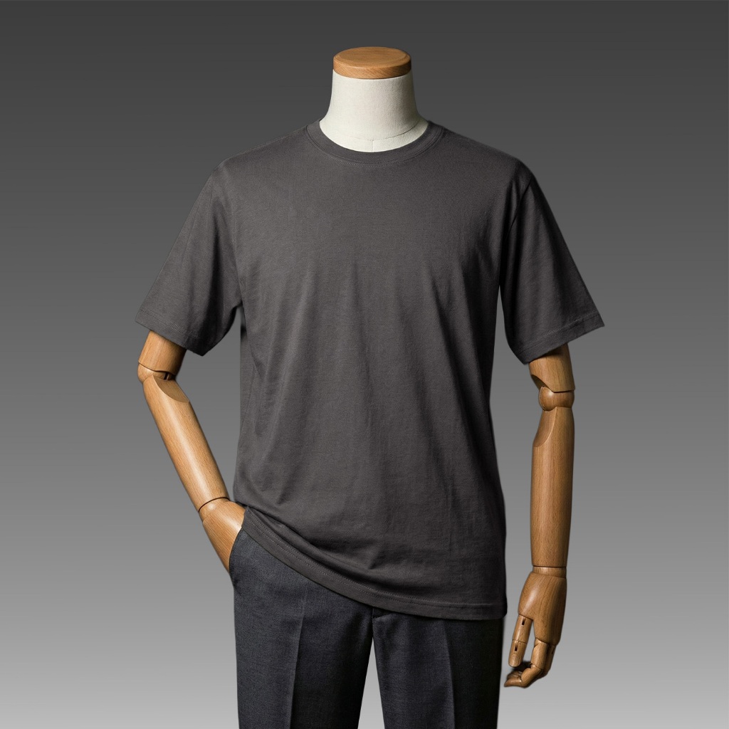 Jual JB - Basic Tee Dark Grey - Kaos Polos Pria | Shopee Indonesia