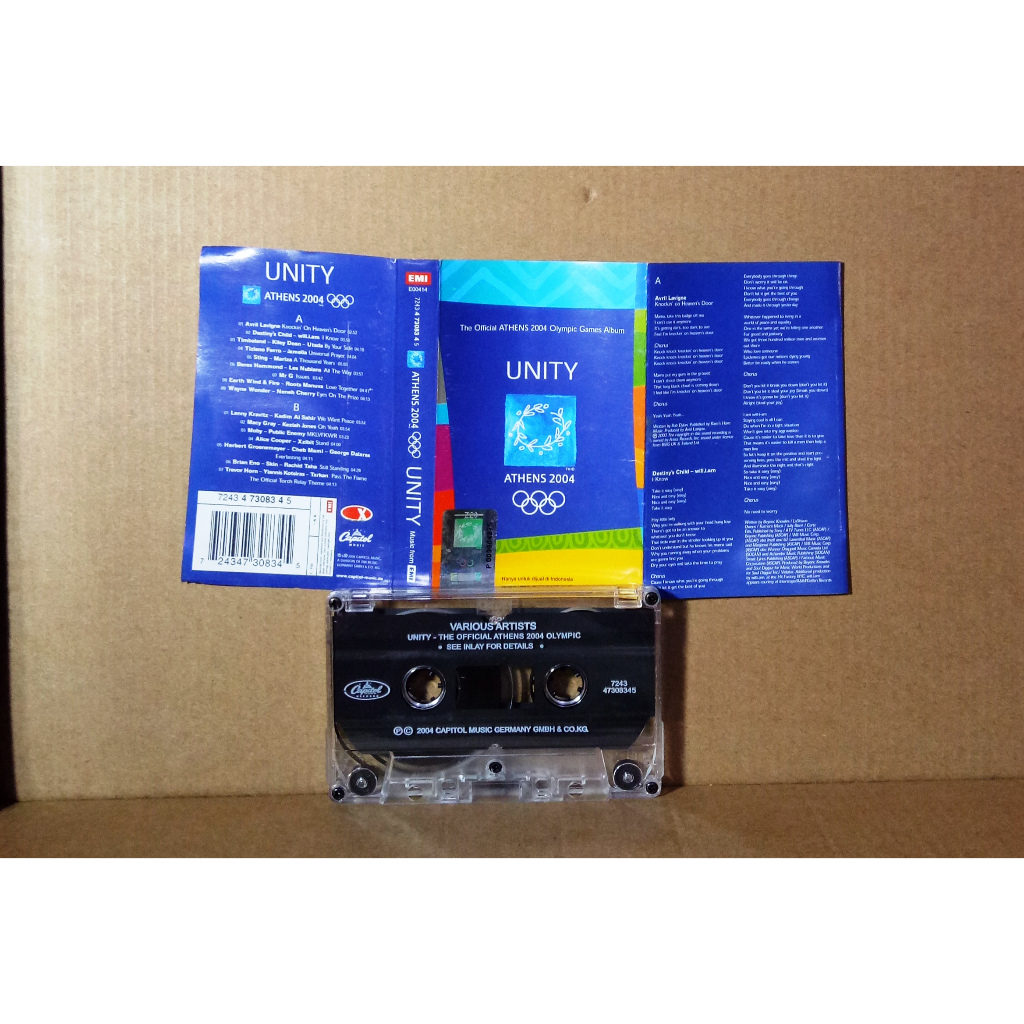Jual UNITY - ATHENS 2004 ALBUM - Kaset | Shopee Indonesia