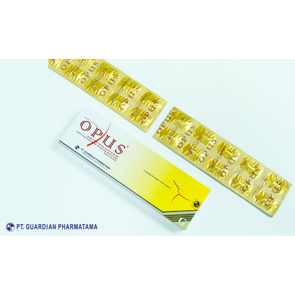 Jual Opus Box 50's Tablet Guardian - Isoflavon / Meredakan Gejala ...