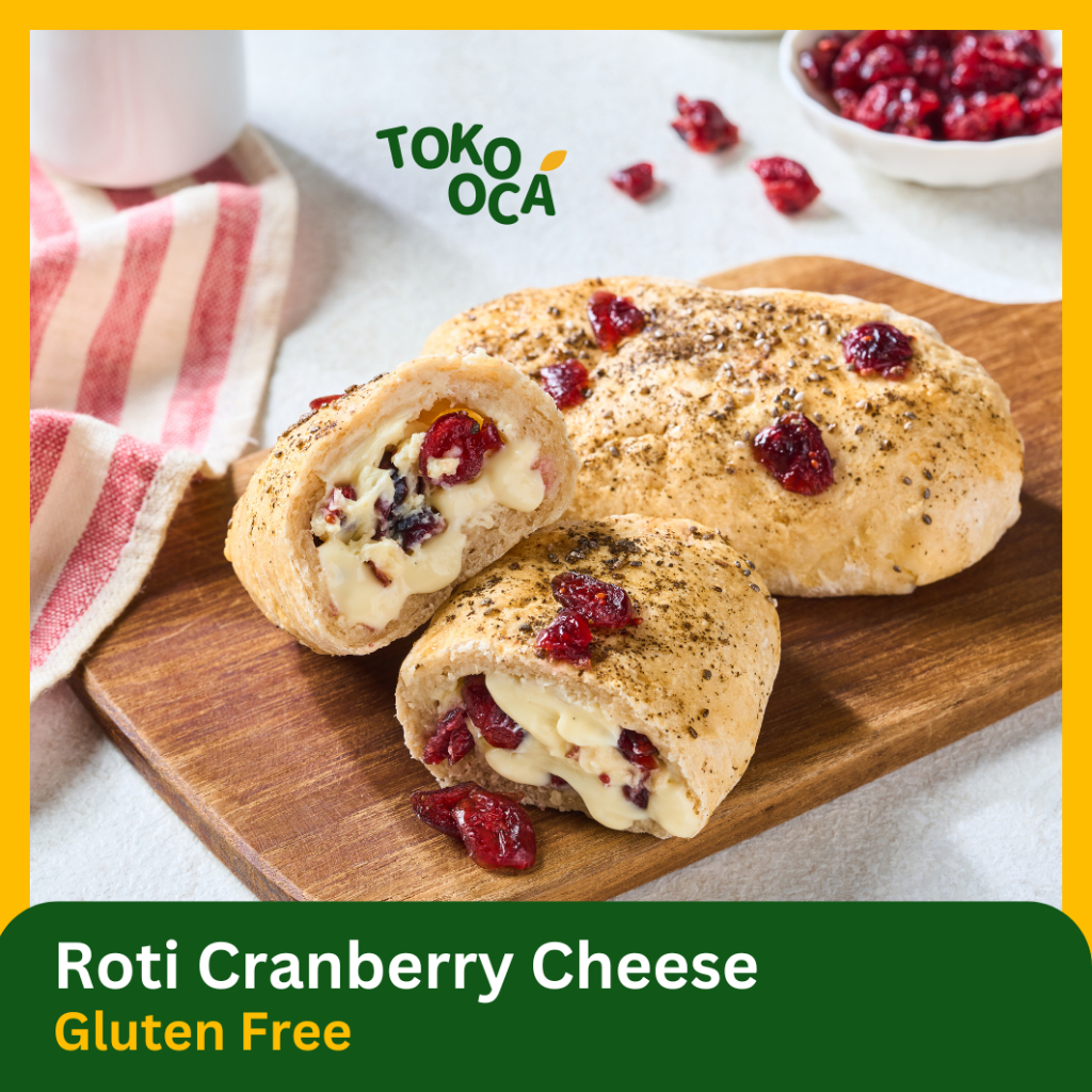 Jual Roti Sehat Cranberry Cheese Gluten Free | Shopee Indonesia