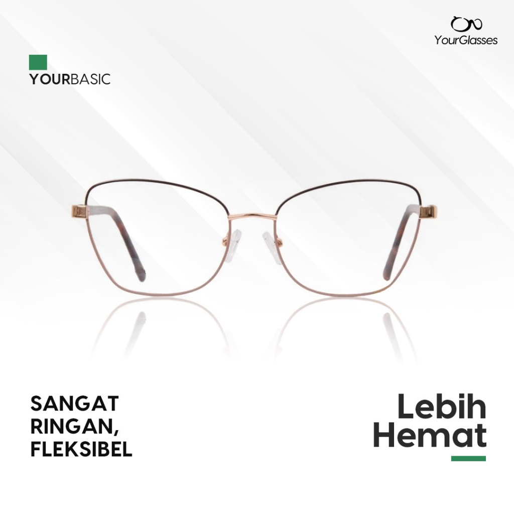 Jual Yourglasses - kacamata pria dan wanita frame Trisha gaya korea ...
