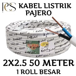 Kabel listrik tembaga pajero 2x2.5 50 Meter Isi 2 Kawat tembaga high quality