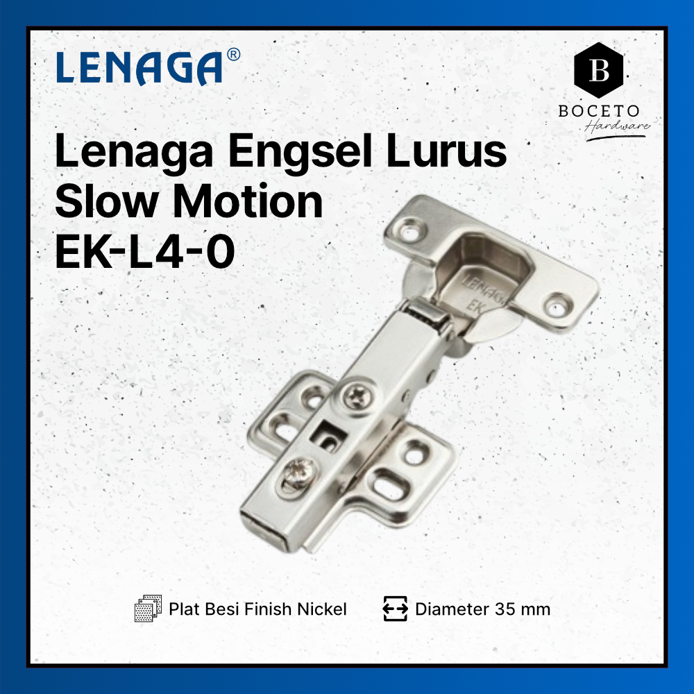 Jual Engsel Huben EK-L4-0 - Engsel Sendok Engsel Lurus Slow Motion Soft ...