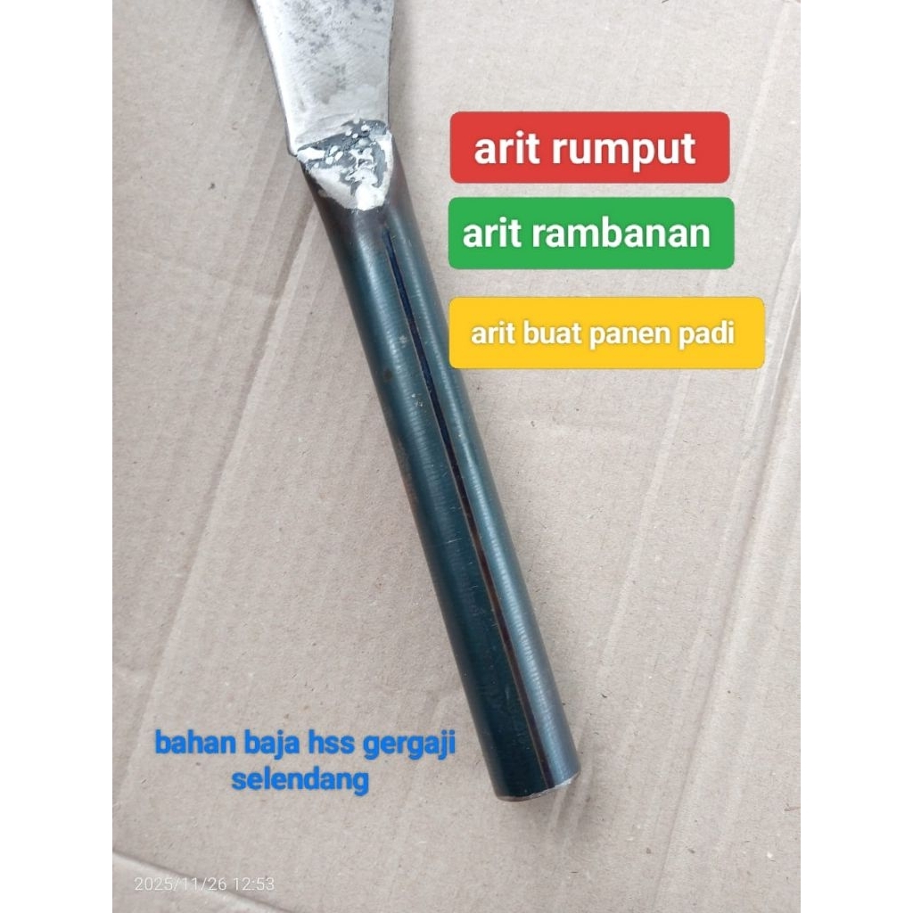 promo alat berkebun aret 54b1t bahan baja selendang cocok untuk rumput dan ranting