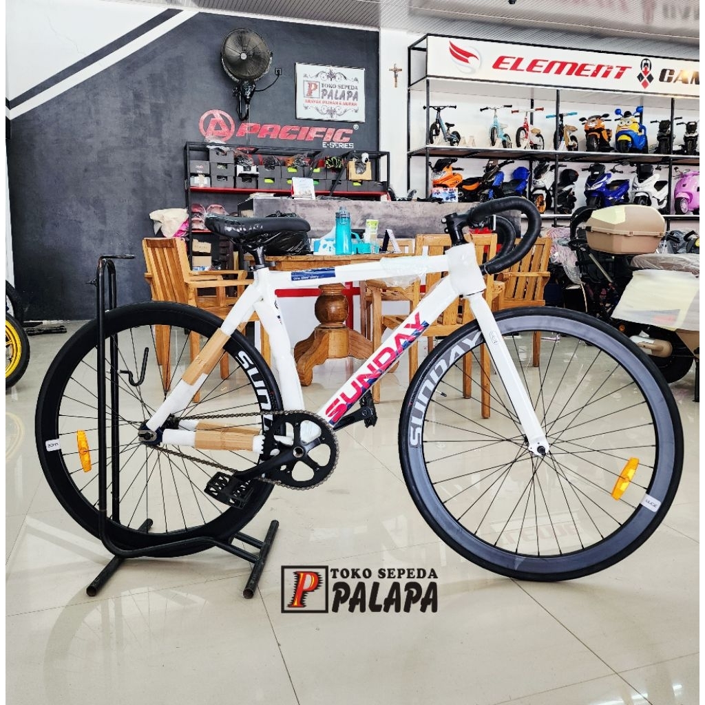 Jual SEPEDA FIXIE Doltrap 700C ELEMENT KZM FX DROPBAR SUNDAY Fixed Gear ...