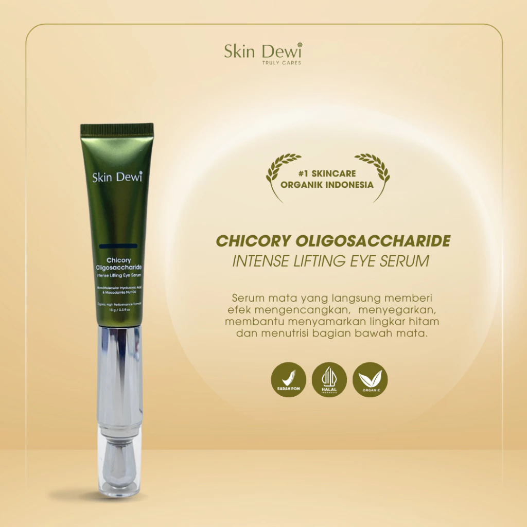 Eye serum | Eye cream mata panda | Skin Dewi Chicory Oligosaccharide - foto 1
