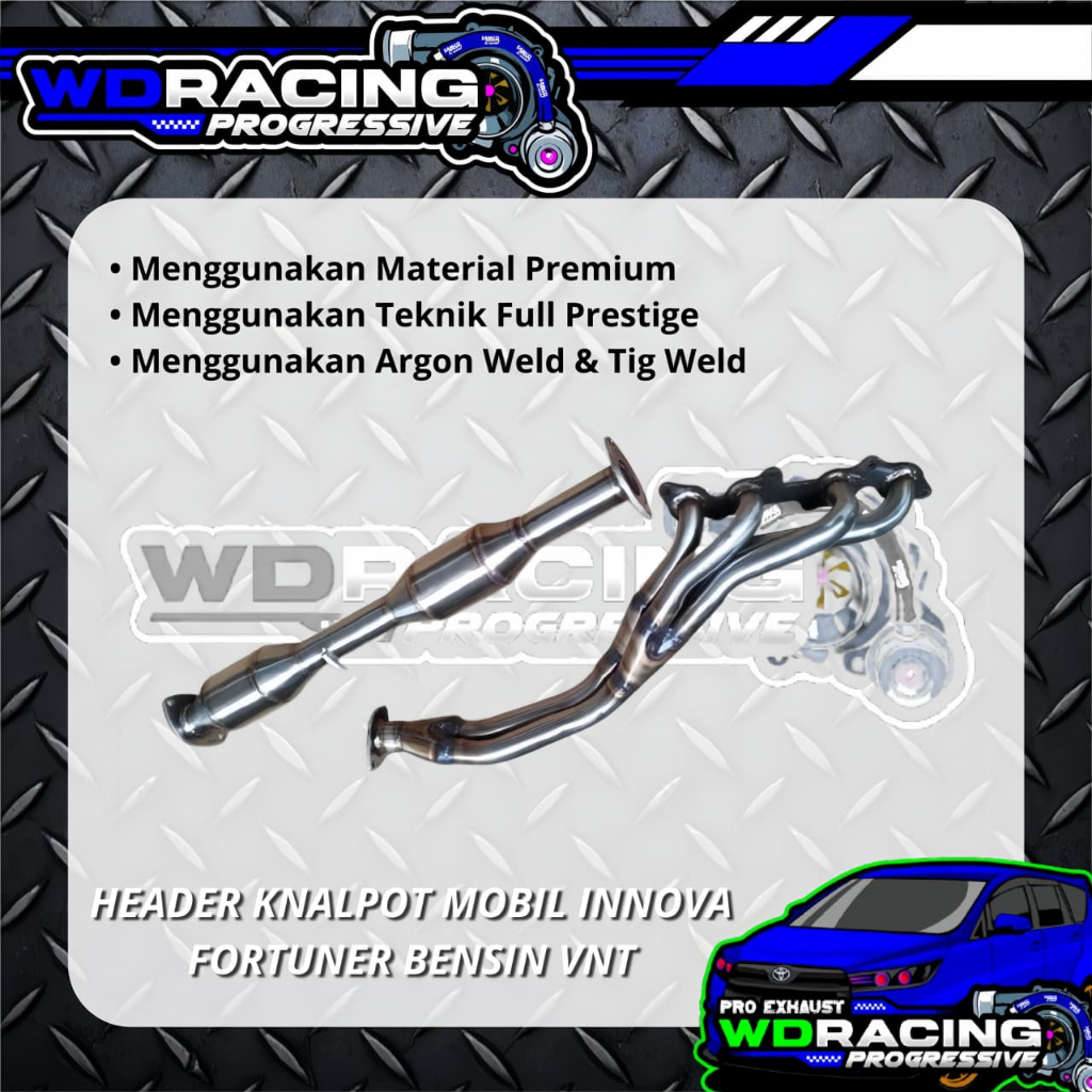 Jual HEADER KNALPOT MOBIL INNOVA FORTUNER BENSIN | Shopee Indonesia