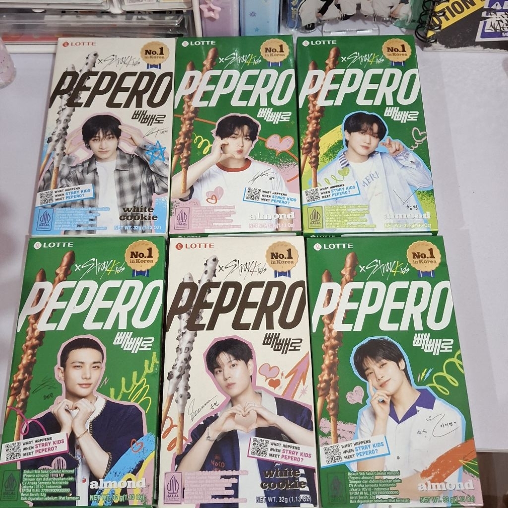 Jual Pepero x Stray Kids pepero skz Stray Kids Bangchan, Lee know ...