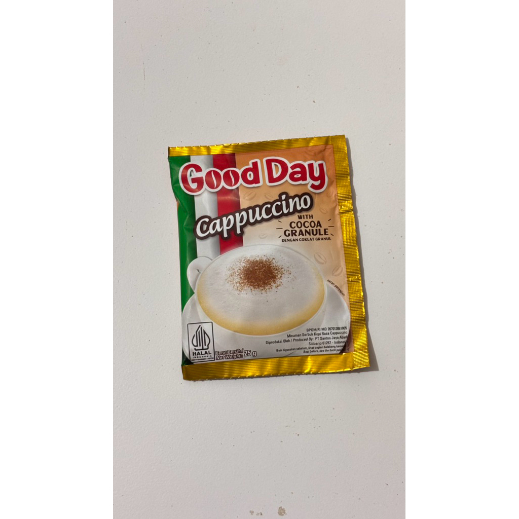 Jual GOOD DAY CAPPUCINO RENTENG (1 Renteng 10 Sachet) | Shopee Indonesia