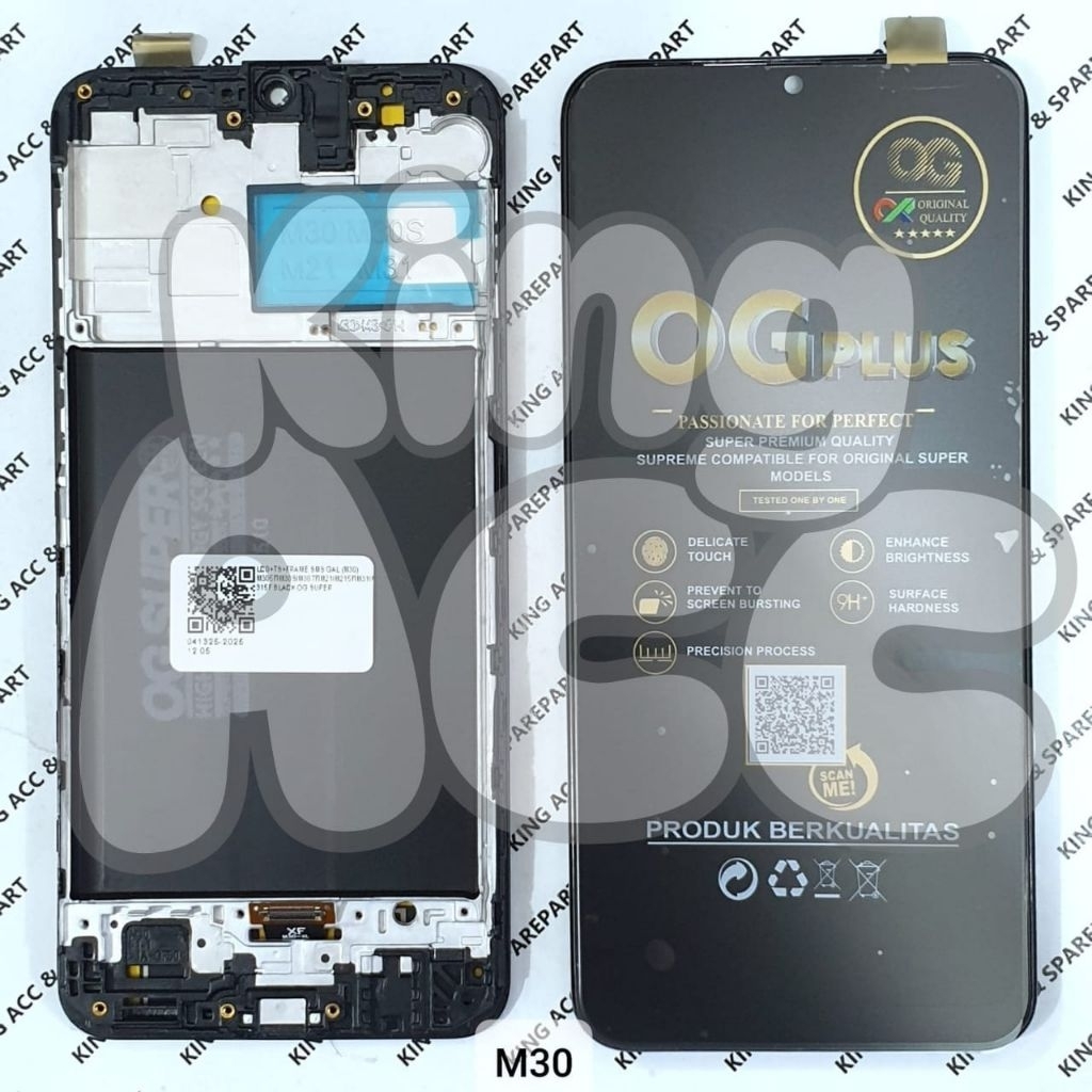 Jual OG SUPER LCD TOUCHSCREEN + FRAME SAMSUNG GALAXY M30 M305F / M30S ...