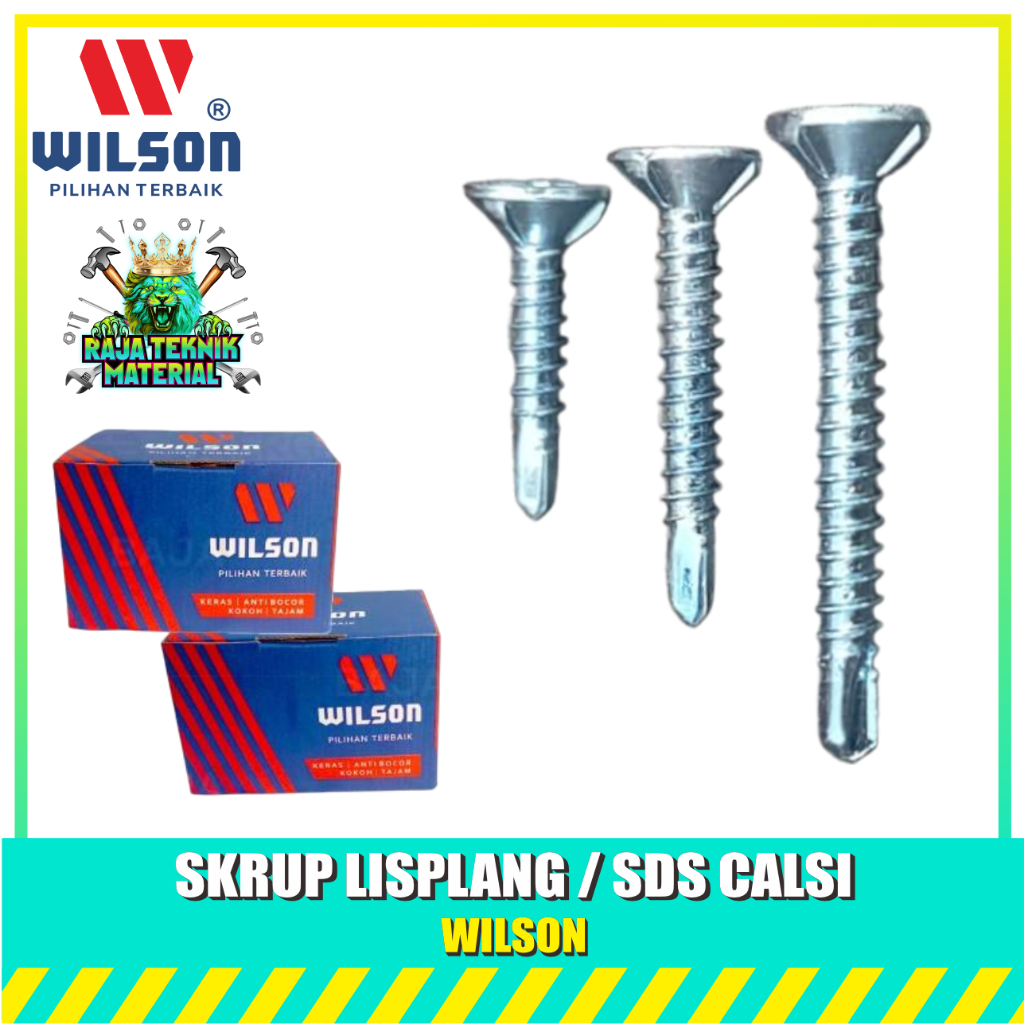 Jual WILSON SDS Calci Screw / Sekrup SDS Kalsiboard / Sekrup Calsi ...