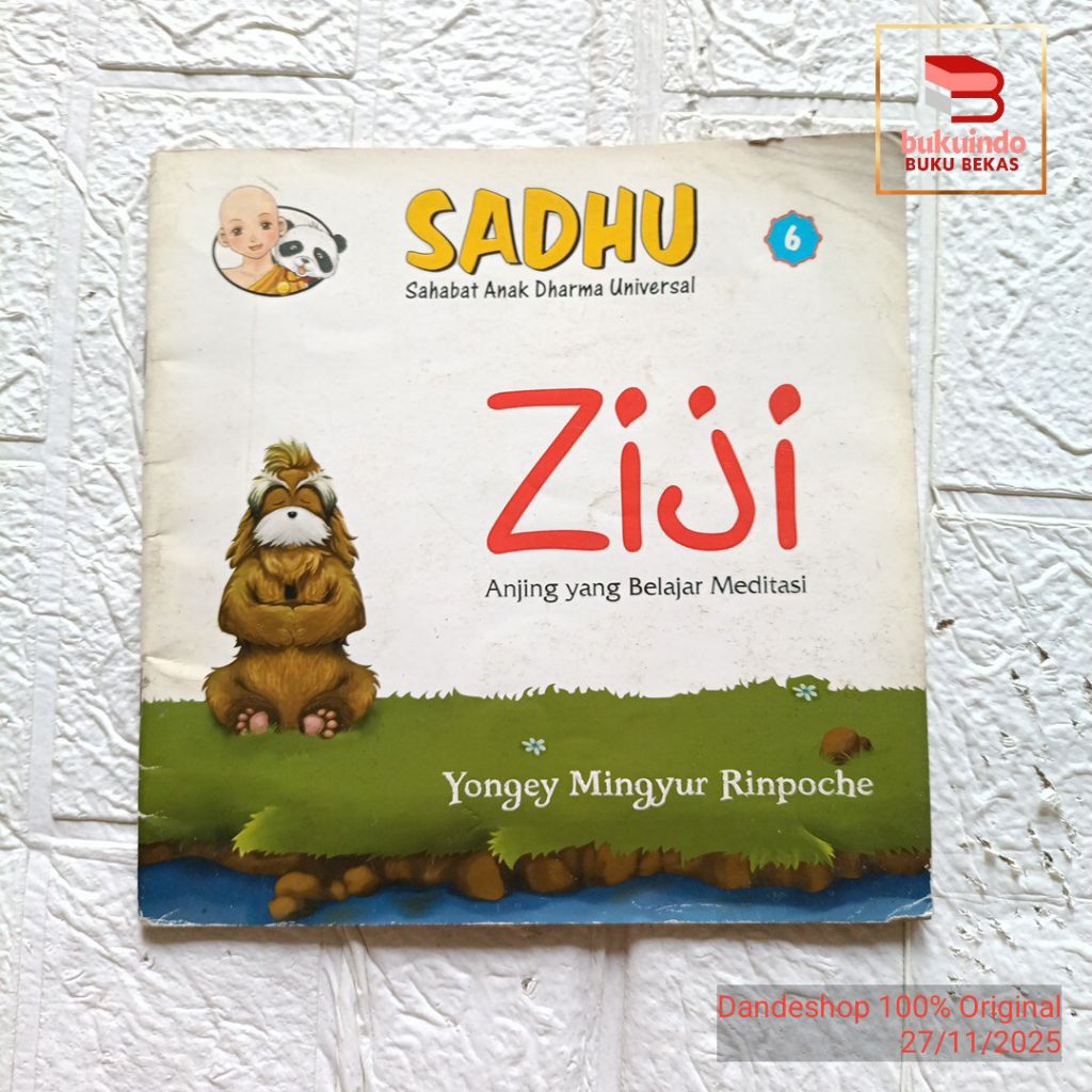 Jual Sadhu #6 Ziji Anjing Yang Belajar Meditasi - sahabat anak Dharma ...