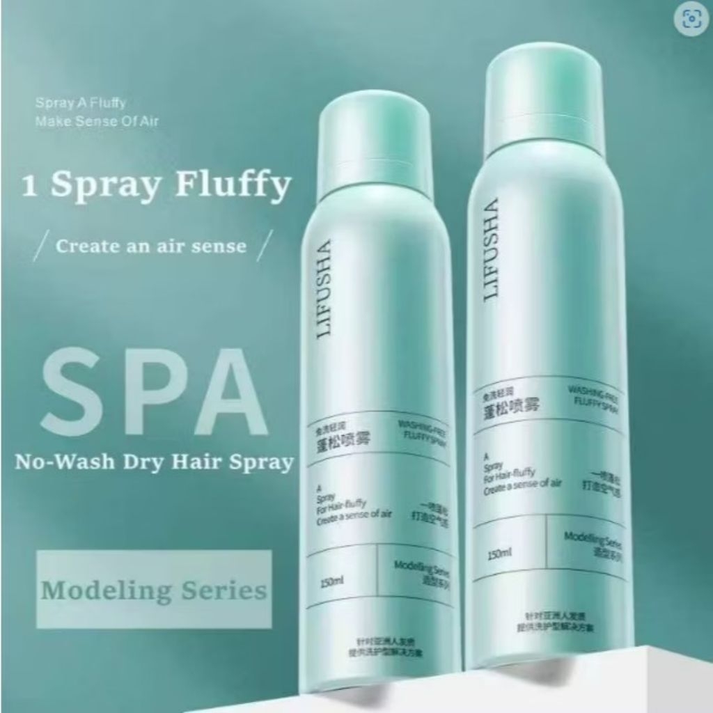 Jual Dry Shampoo Semprotan Rambut Kering Untuk Mengembangkan Rambut ...