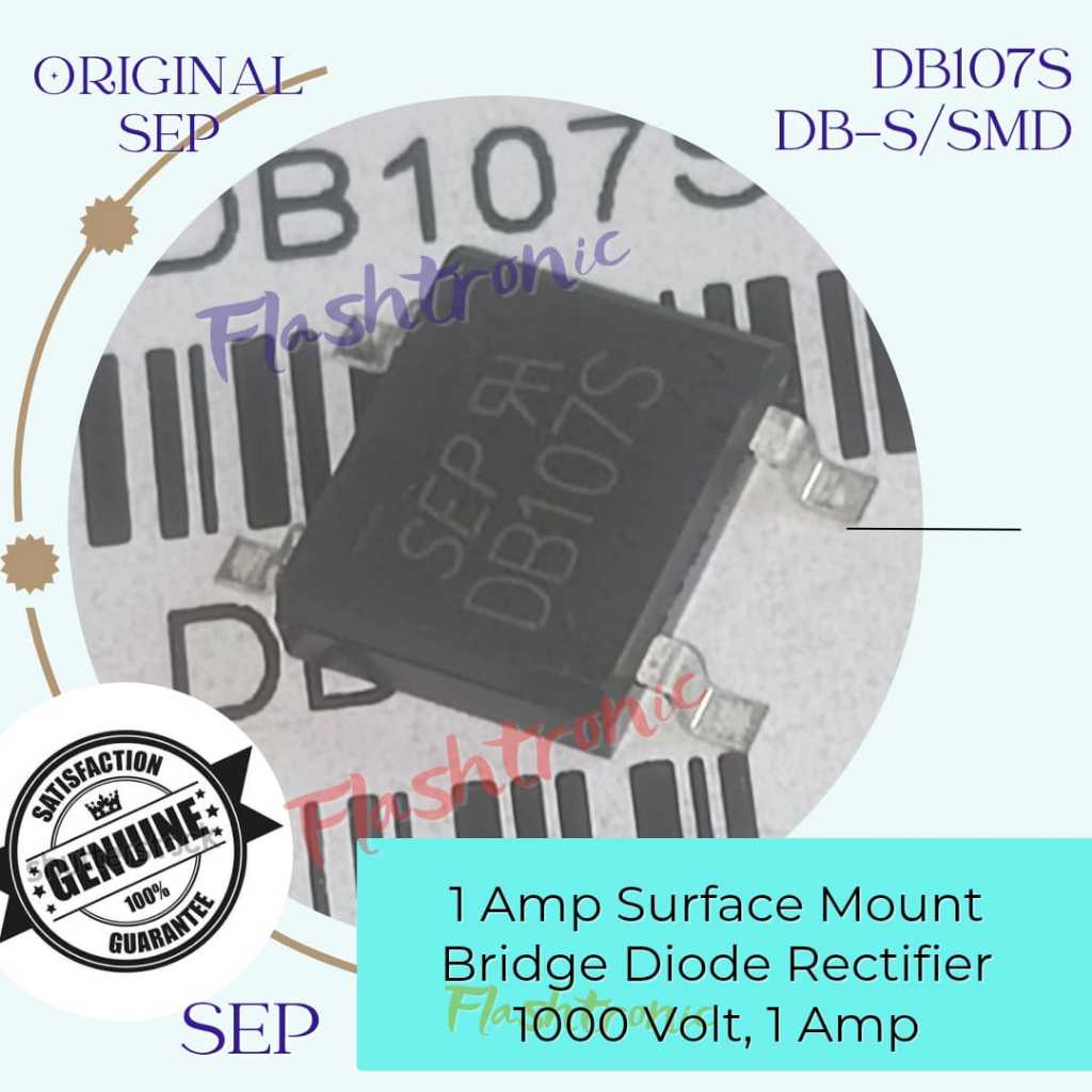Jual DB107S DB104S SMD Diode Bridge Rectifier DB104S 400V DB107S 1A ...
