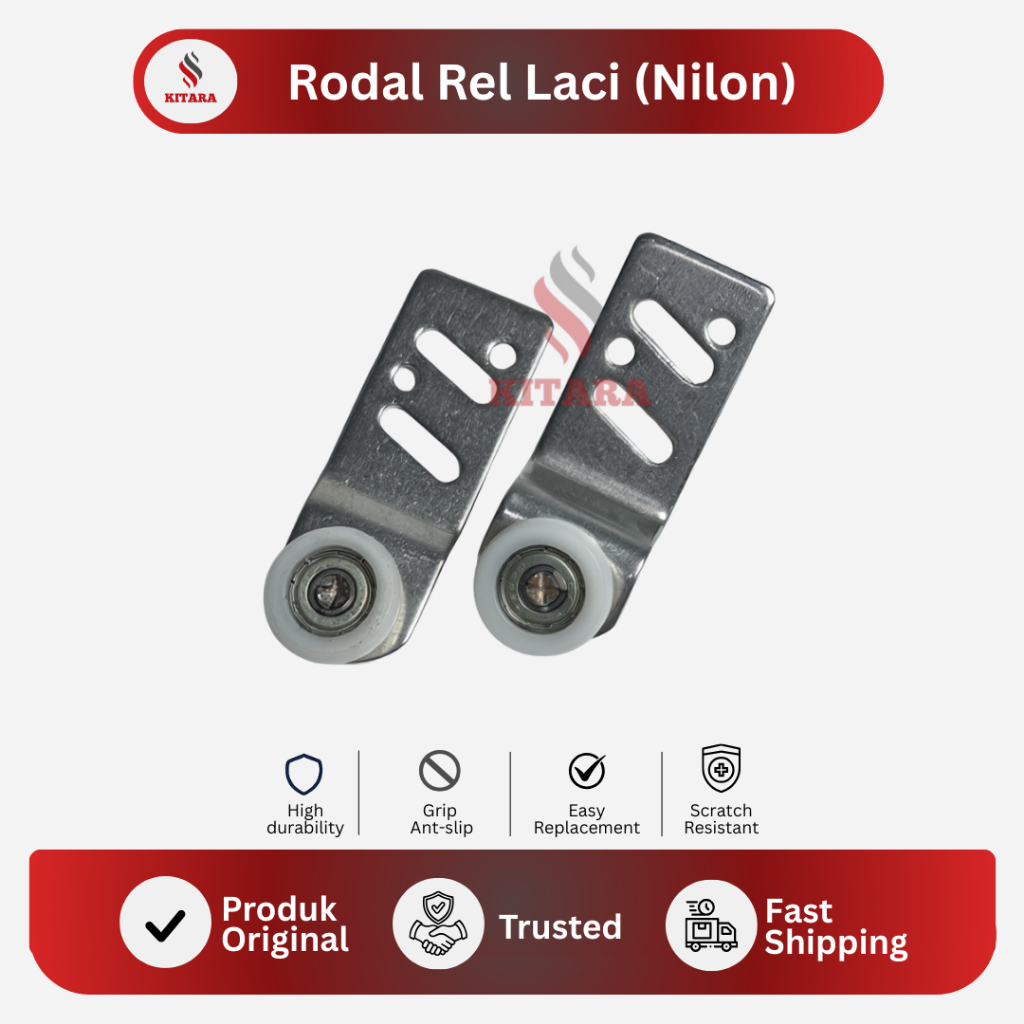 Jual Roda Rel Laci (Nilon) | Shopee Indonesia