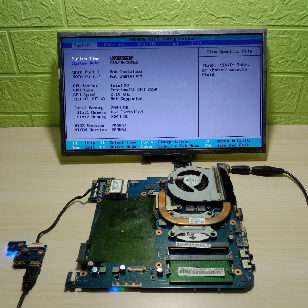 Jual Motherboard Mainboard Mobo Mesin Normal Laptop Samsung NP300 ...