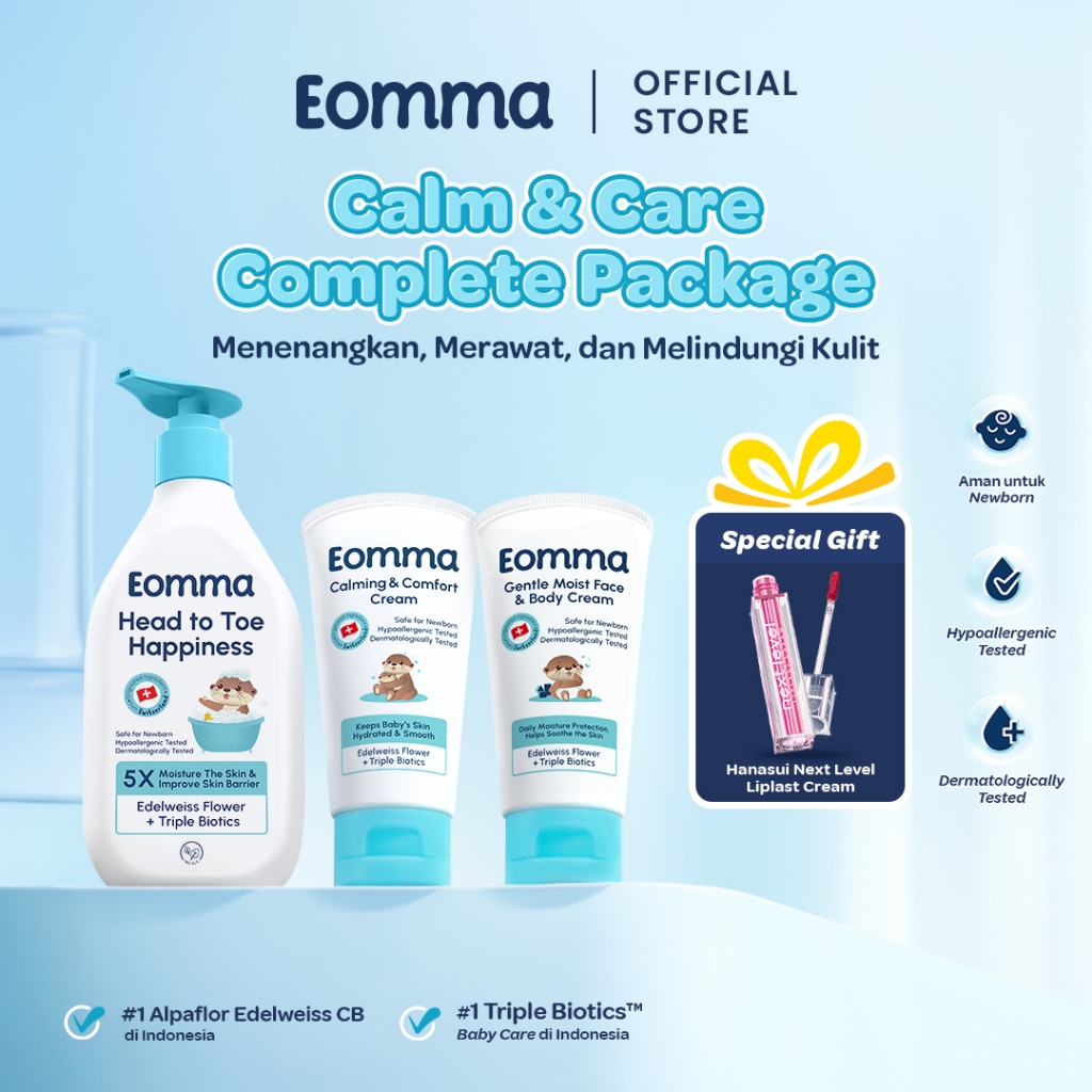 Jual Eomma Calm & Care Complete Package - Head to Toe Happiness 300ml ...