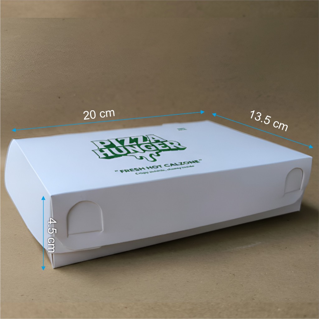 Jual Box Martabak / Roti Bakar Ivory/Putih Polos 20 x 13,5 x 4,5 ...