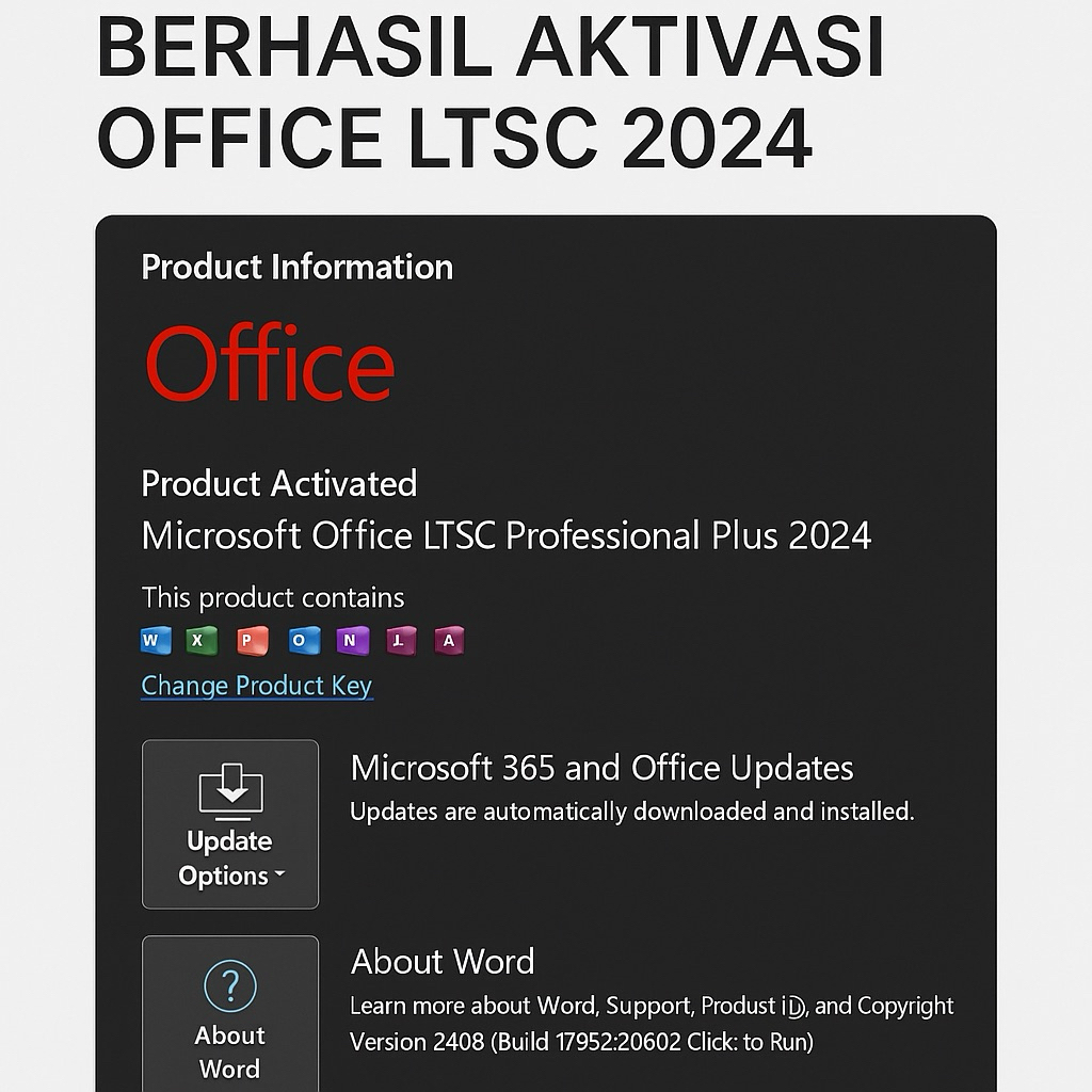 Jual Microsoft Office 2024 Professional Plus Ltsc Lifetime Tbk | Shopee ...