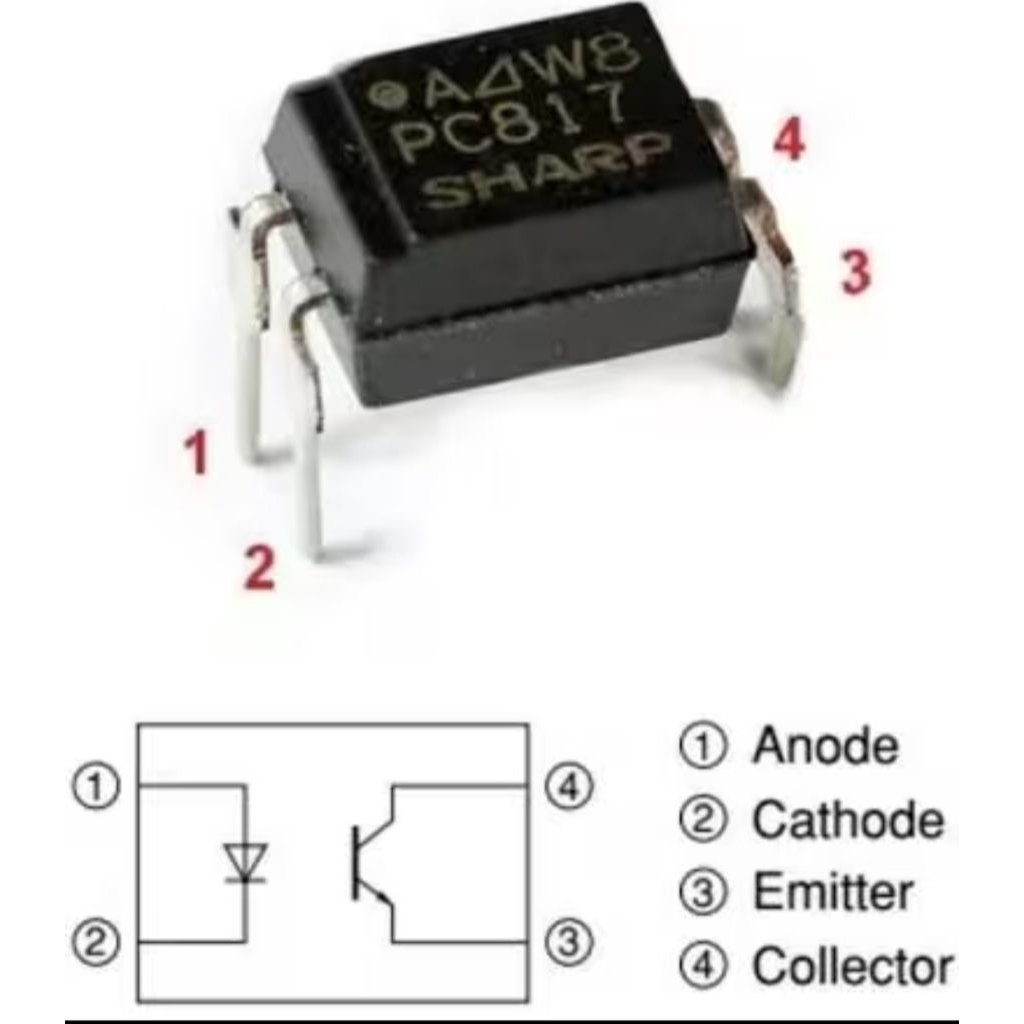 Jual 10pcs OPTOCOUPLER PC817 OPTO 817 | Shopee Indonesia