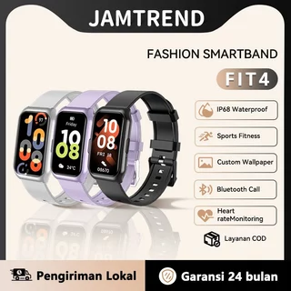 JAMTREND Smartband FIT4 Pria Tahan Air 5 ATM