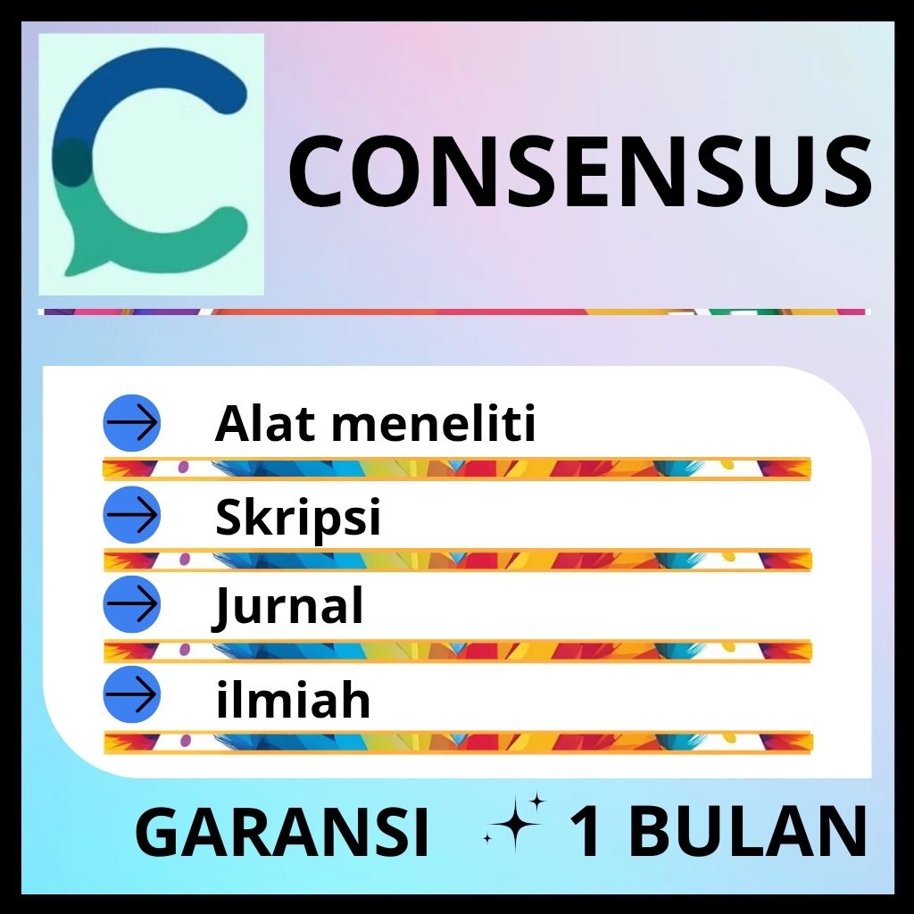 Jual Consensus.AI - Alat meneliti pencari skripsi jurnal ilmiah 1 bulan ...