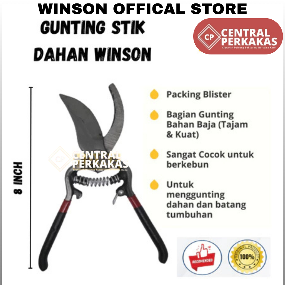 Jual Gunting Stick Pemotong Dahan / Gunting Panjang Pemangkas Pohon ...